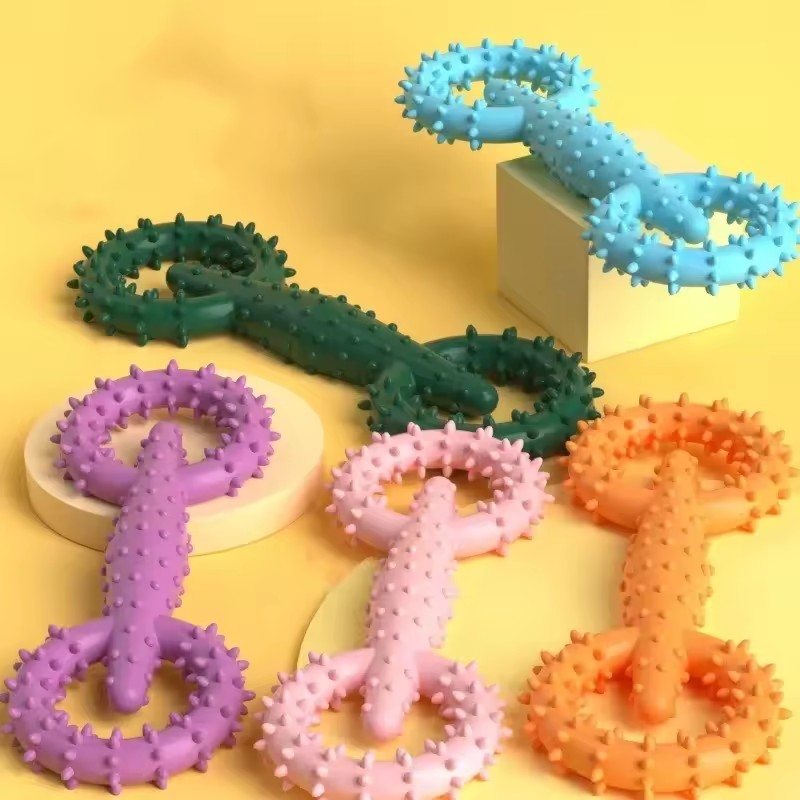 Suction Cup Dog Tug Toy - ペットプルリング子犬用噛むおもちゃ犬用プルリングおもちゃインタラクティブ子犬用噛むおもちゃ退屈解消歯のクリーニング用