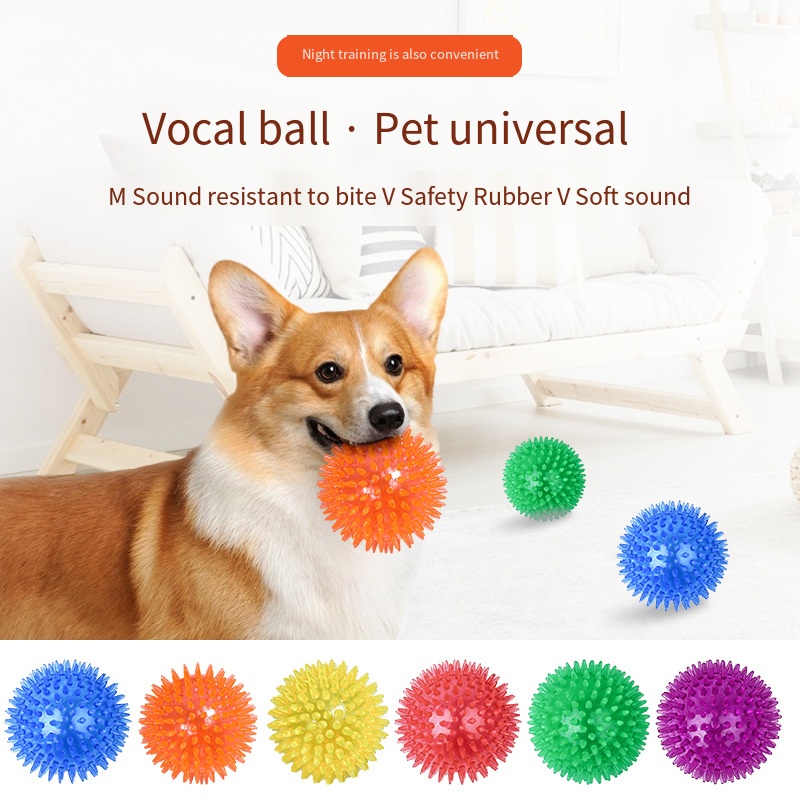 Suction Cup Dog Tug Toy - 犬のおもちゃサウンドおもちゃ弾むボールペットのおもちゃポルカきしむ歯クリーニングボール TPR トレーニングペットの歯咀嚼おもちゃ