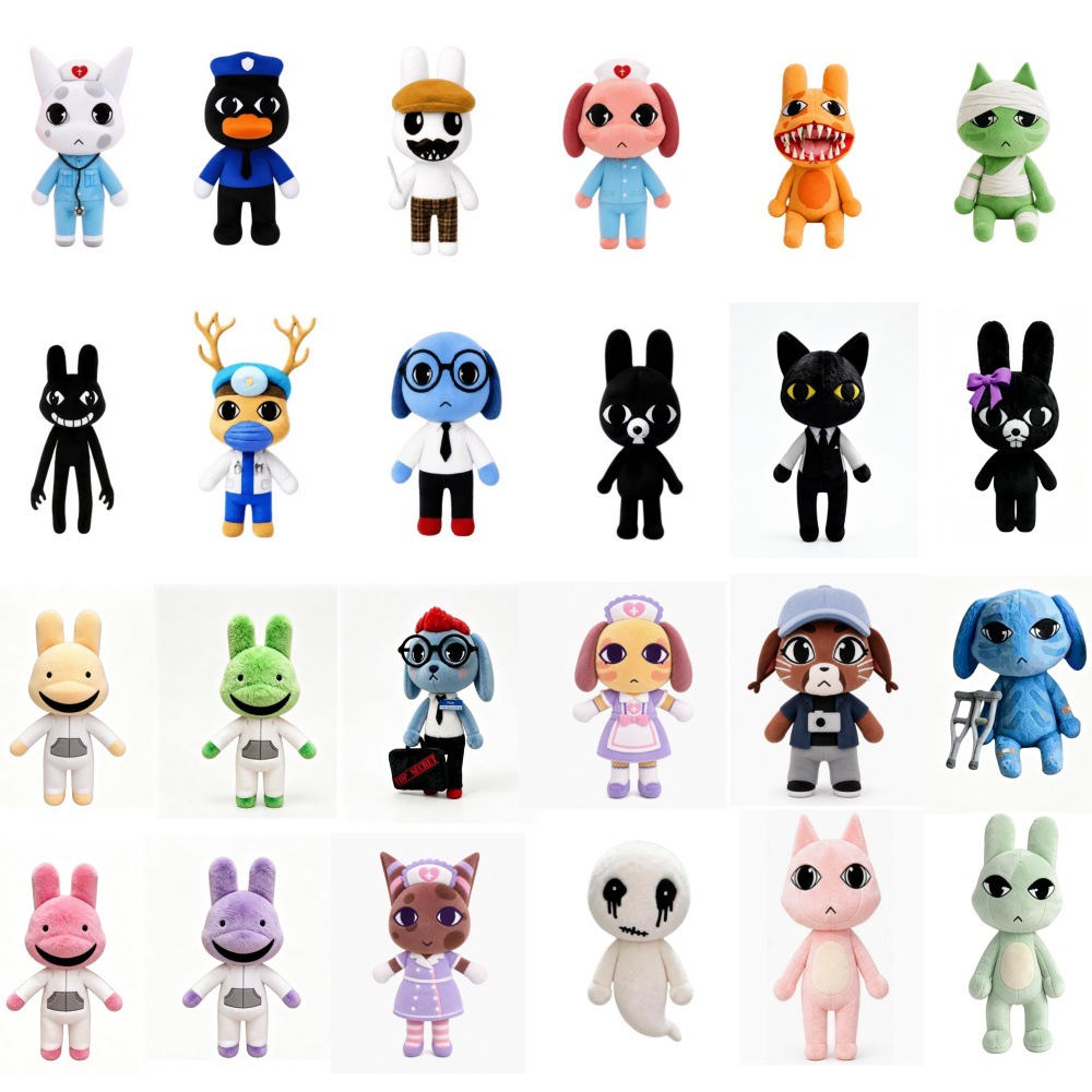 Dog Toys - 動物病院ぬいぐるみホラーゲーム動物病院アノーマル猫犬ペンギンバニー動物病院アクセサリー誕生日プレゼント