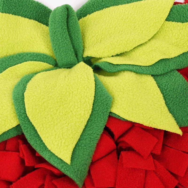 Snuffle Mat For Dogs - ペットの犬の子犬と子猫のための大型スナッフルマット、採餌スキルを開発し、早食い習慣を減らすエクササイズパッド