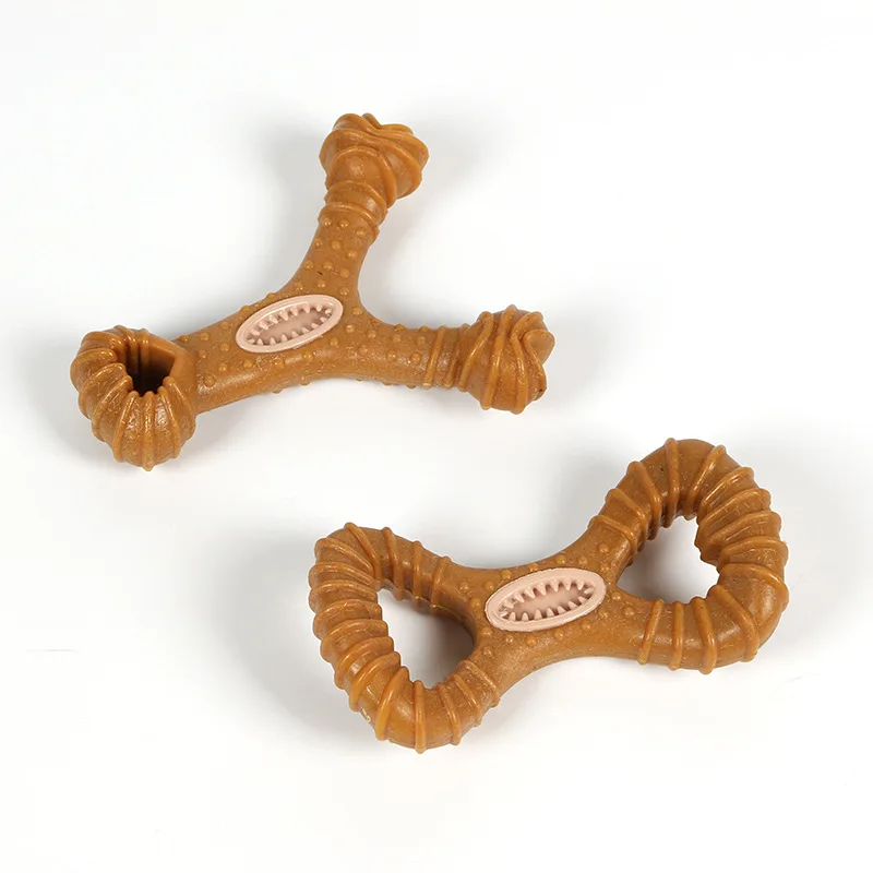 Indestructible Dog Chew Toy - 新しい15cm大型犬用木製噛み棒、インタラクティブな歯磨き、耐久性のある噛み玩具、壊れない丈夫な犬用おもちゃ