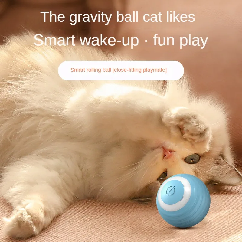 Laser Pointer Cat Toy Automatic - キャッツツリー子猫追いかけおもちゃレーザーポインター製品。 浴室用おもちゃ 猫用品 振動360 ° 自動回転ボールペット