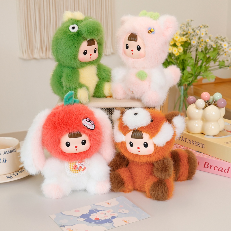 17 センチメートルかわいいクリエイティブ恐竜ぬいぐるみ小さ - Cat Toys のレビューと価格