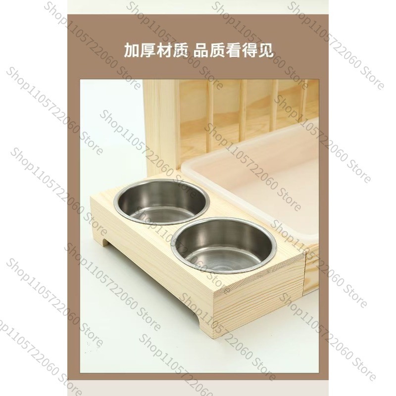 木製ウサギ用干し草フィーダー、ミニマリスト木製給水器、景観化 - Pet Feeders のレビューと価格