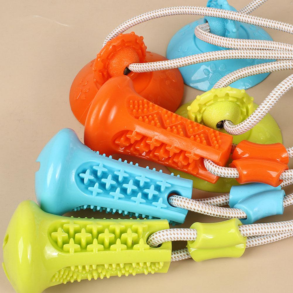 吸盤付き犬用噛むおもちゃ、インタラクティブな綱引きおもちゃ、 - Suction Cup Dog Tug Toy のレビューと価格
