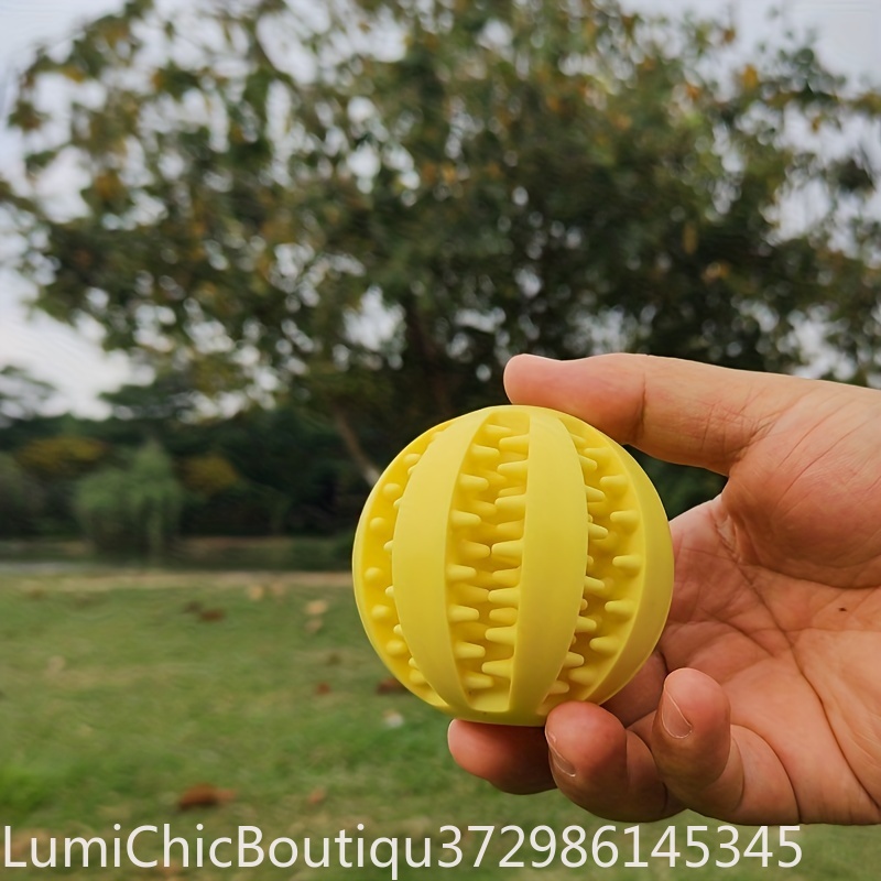 ゴム製おやつディスペンシングドッグボールおもちゃ、耐久性のあ - Rubber Treat Dispensing Dog Toy のレビューと価格
