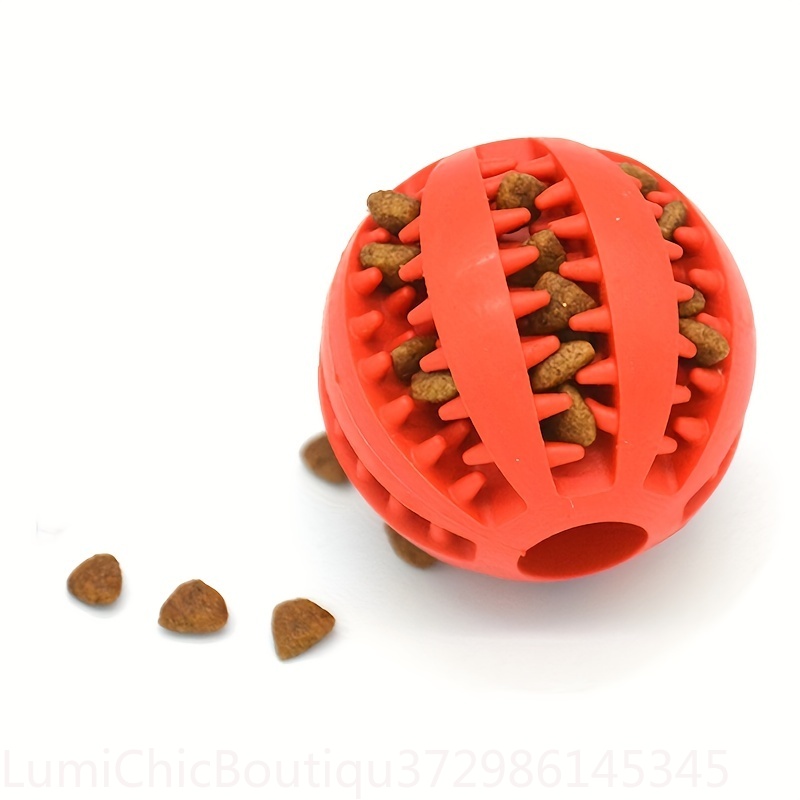 ゴム製おやつディスペンシングドッグボールおもちゃ、耐久性のあ - Rubber Treat Dispensing Dog Toy のレビューと価格