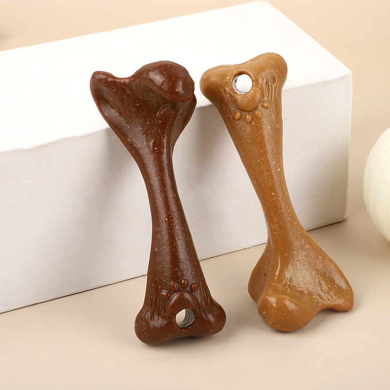ペット用臼歯スティック噛むおもちゃ、大型骨型デザイン、耐噛み - Teeth Cleaning Dog Chew Bone のレビューと価格
