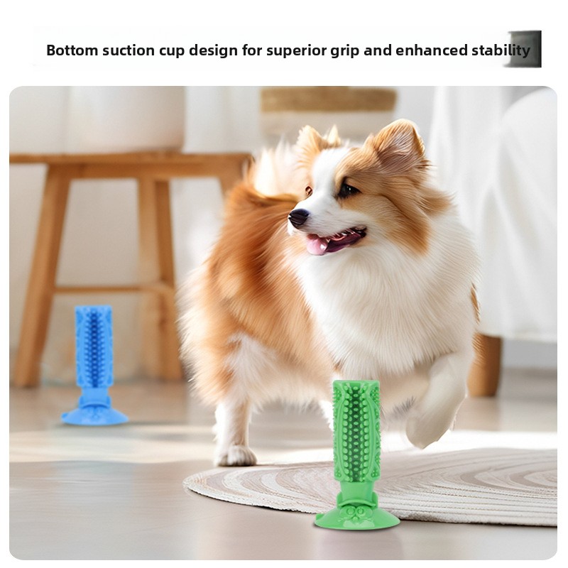犬の歯磨き用噛むおもちゃ 吸盤付きデンタルスティック 丈夫な - Teeth Cleaning Dog Chew Bone のレビューと価格