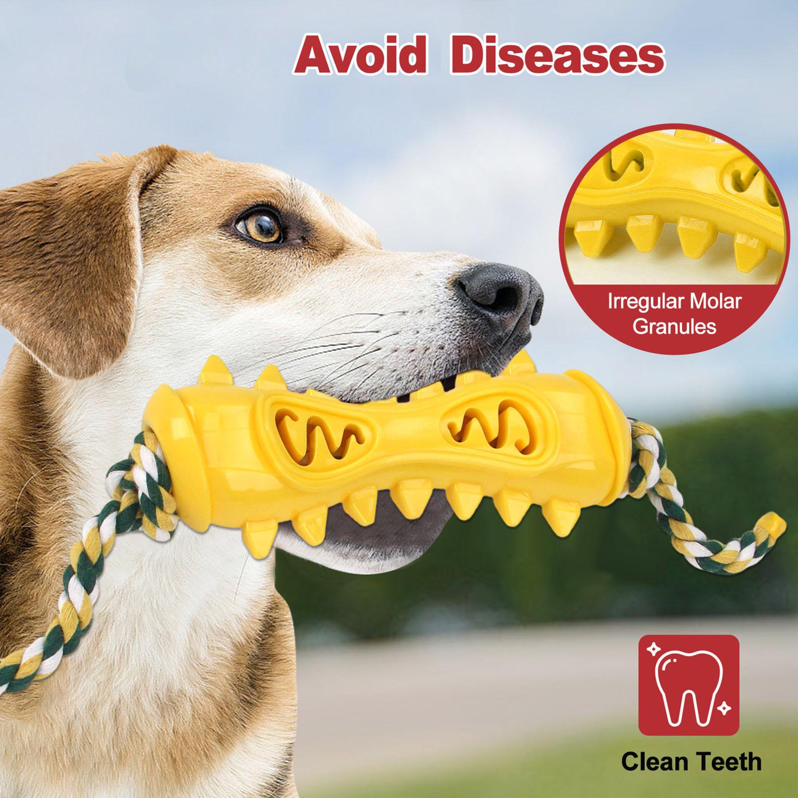 攻撃的な噛みつき癖のある犬のための噛むおもちゃ 歯が生える時 - Dog Rope Toy Aggressive Chewers のレビューと価格