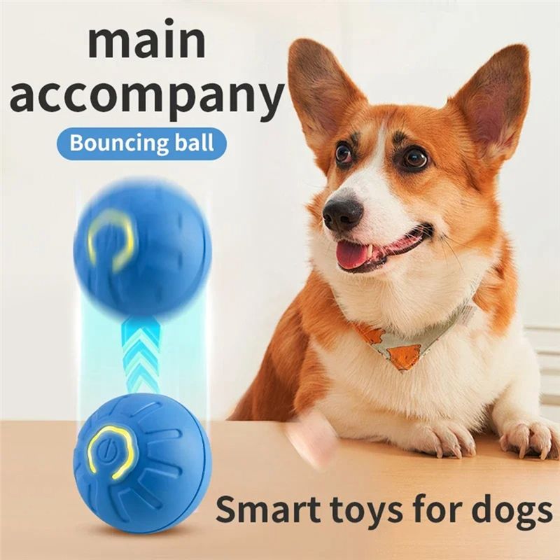 AT84-2PCS スマートドッグボール電子インタラクティブ - Automatic Moving Dog Ball のレビューと価格
