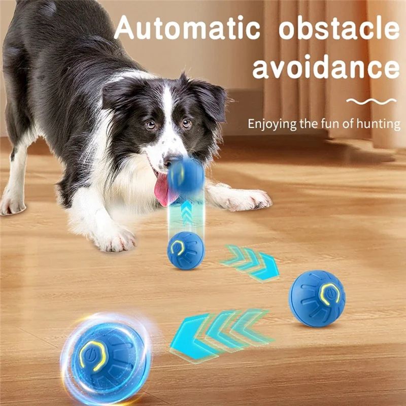 AT84-2PCS スマートドッグボール電子インタラクティブ - Automatic Moving Dog Ball のレビューと価格