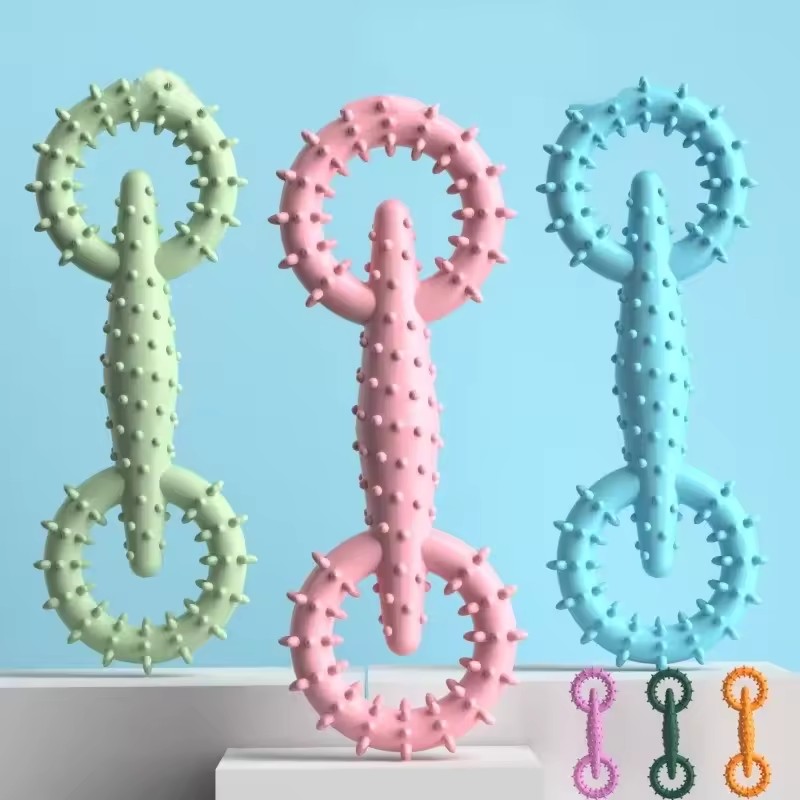 ペットプルリング子犬用噛むおもちゃ犬用プルリングおもちゃイン - Suction Cup Dog Tug Toy のレビューと価格
