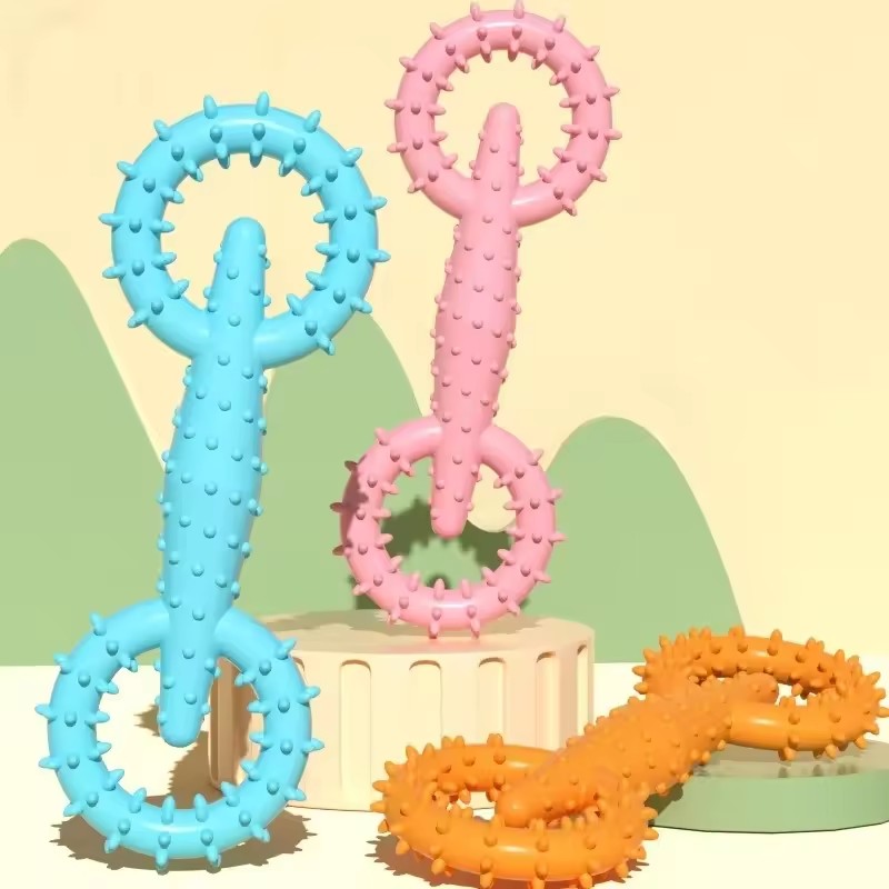 ペットプルリング子犬用噛むおもちゃ犬用プルリングおもちゃイン - Suction Cup Dog Tug Toy のレビューと価格