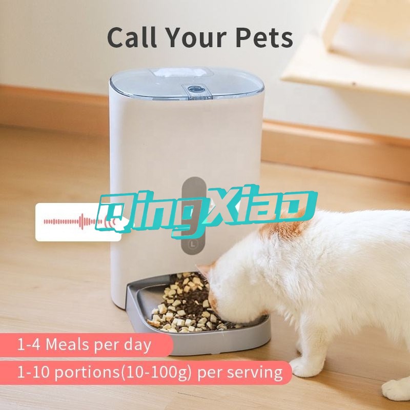 家庭用多頭飼い自動給餌器 カメラ付き 猫犬用 スマートアプリ - Pet Feeders のレビューと価格