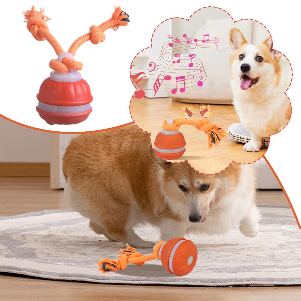 スマート充電式ドッグボール、インタラクティブな犬用おもちゃ、 - Automatic Moving Dog Ball のレビューと価格