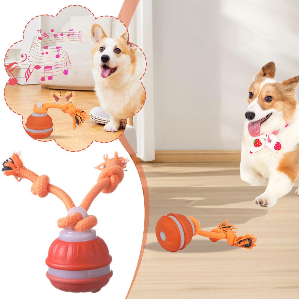 スマート充電式ドッグボール、インタラクティブな犬用おもちゃ、 - Automatic Moving Dog Ball のレビューと価格