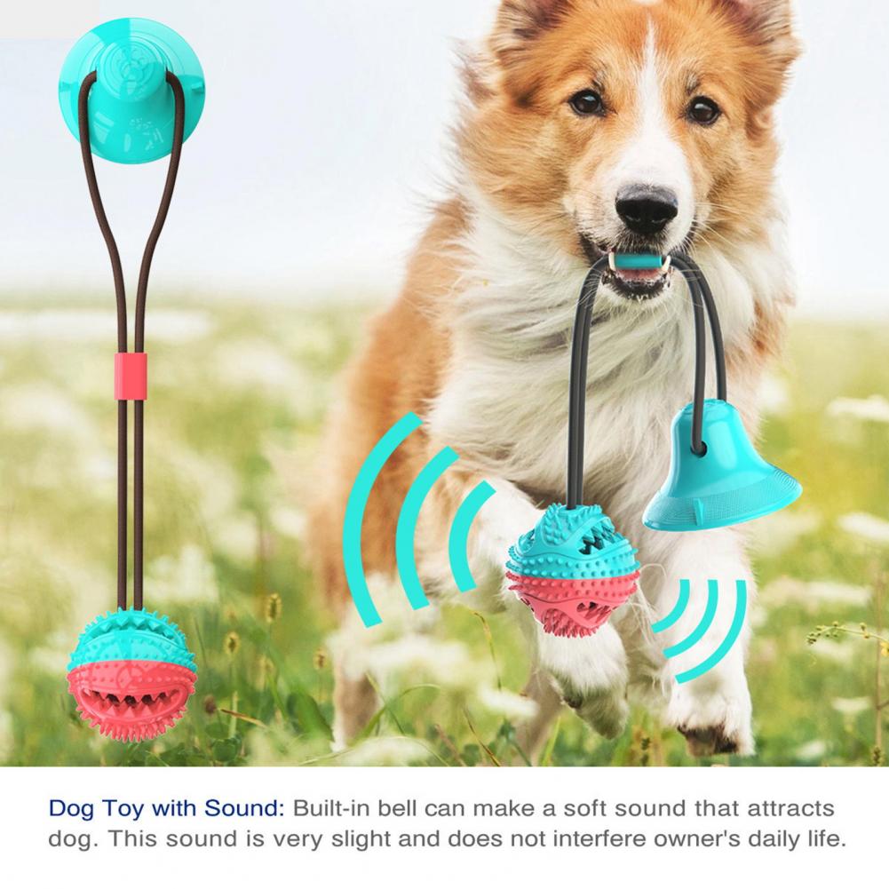 噛むのが大好きな犬用おもちゃ、インタラクティブな吸盤付きおも - Suction Cup Dog Tug Toy のレビューと価格