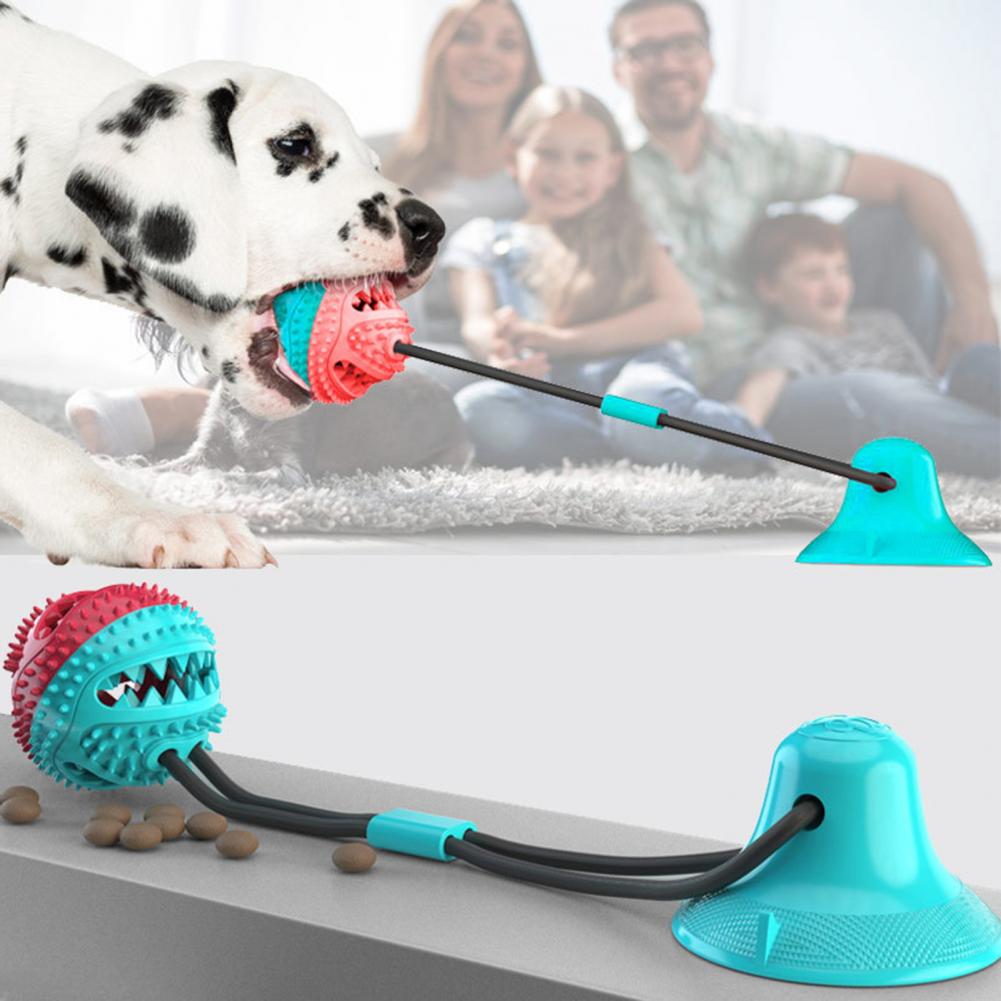 噛むのが大好きな犬用おもちゃ、インタラクティブな吸盤付きおも - Suction Cup Dog Tug Toy のレビューと価格