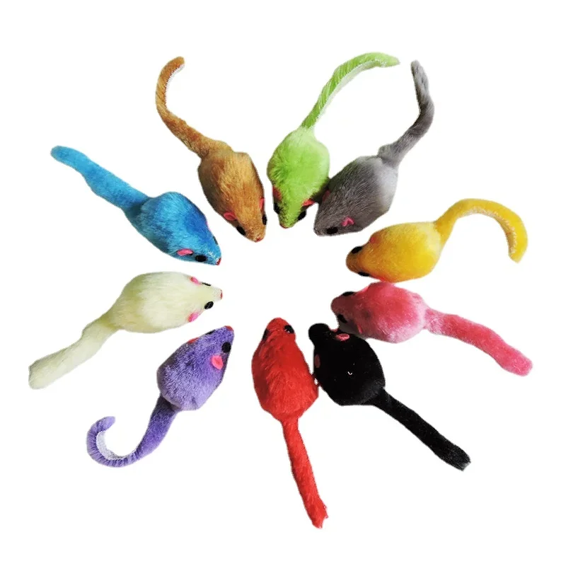 8個入り ふわふわぬいぐるみ猫用おもちゃ ソフトで丈夫なイン - Catnip Interactive Plush Mouse のレビューと価格