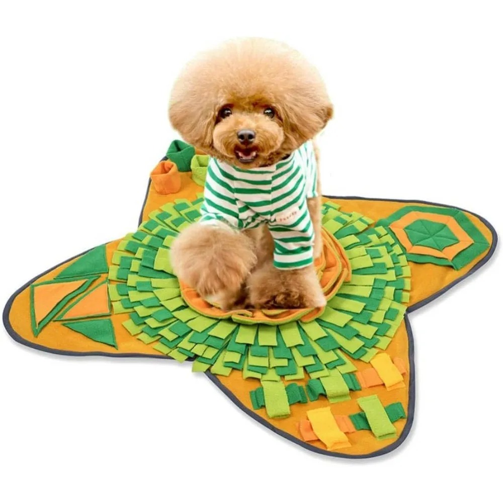 ワークブランケット 犬用嗅覚マット スローフィーディング 大 - Snuffle Mat For Dogs のレビューと価格
