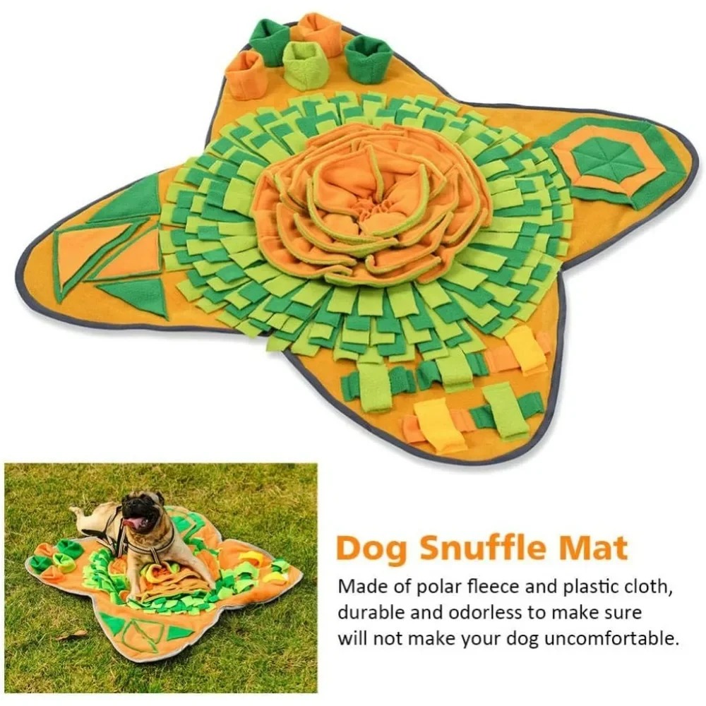 ワークブランケット 犬用嗅覚マット スローフィーディング 大 - Snuffle Mat For Dogs のレビューと価格