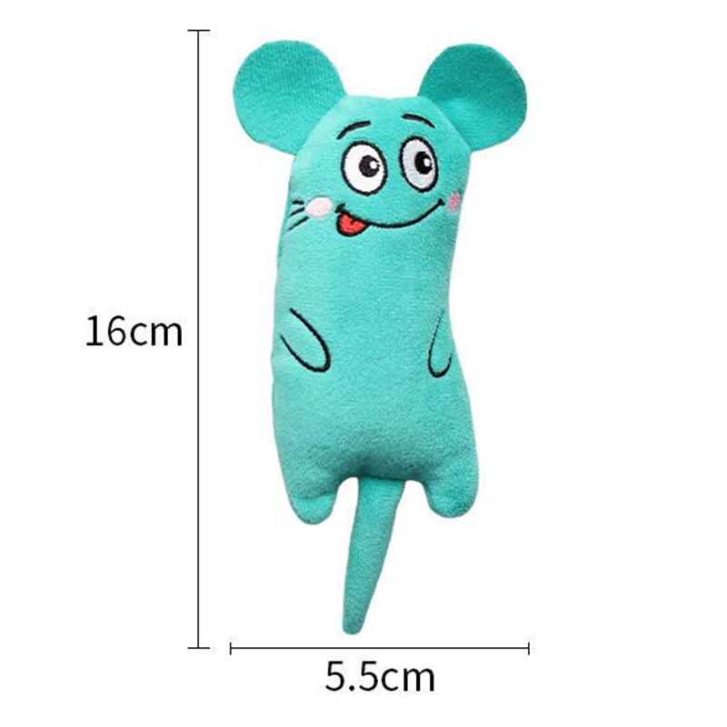 面白いペットぬいぐるみ刺繍マタタビのおもちゃ猫表現マウスのお - Catnip Interactive Plush Mouse のレビューと価格