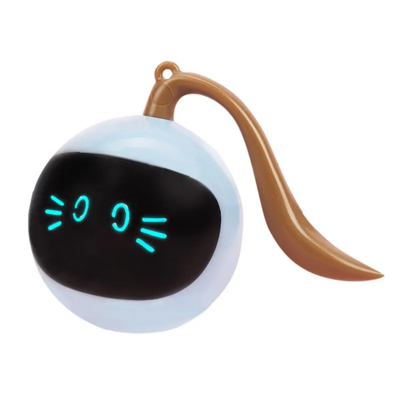 インタラクティブ猫ボールおもちゃ USB 充電式自動移動ロー - Automatic Moving Dog Ball のレビューと価格