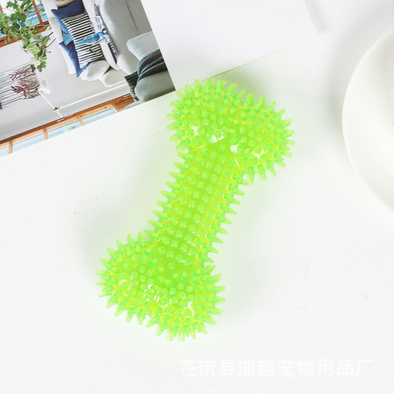 大型犬用ペットおもちゃ、噛むことや歯の掃除に最適なゴム製の骨 - Teeth Cleaning Dog Chew Bone のレビューと価格
