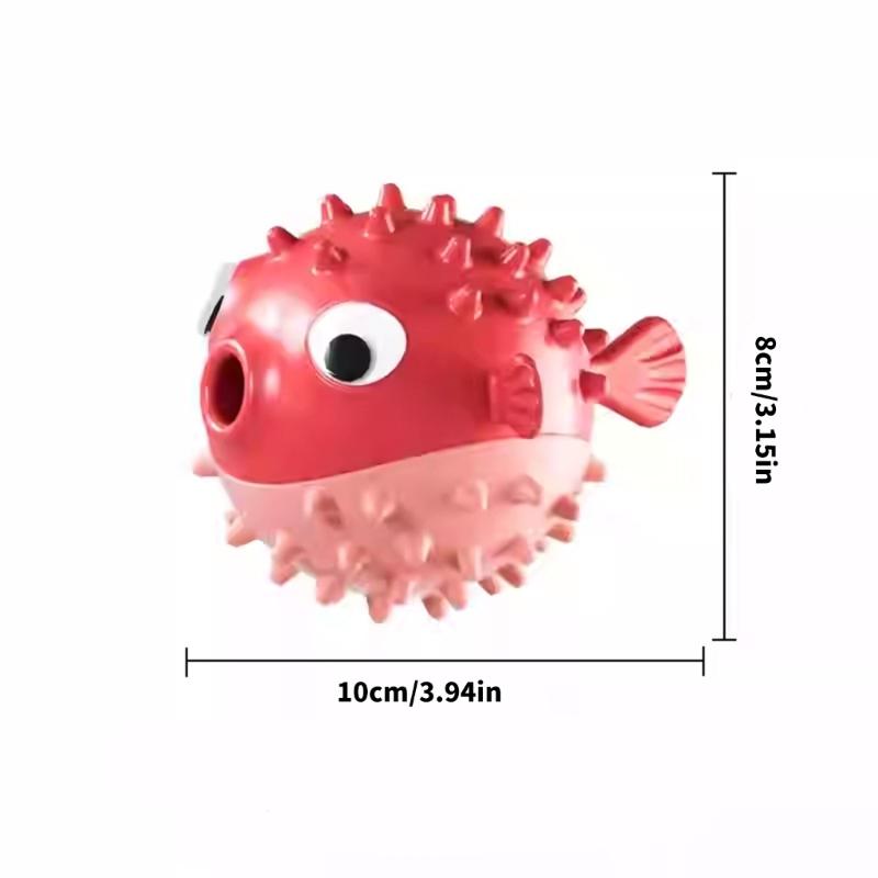 Y1UD 室内犬強化おもちゃセット 魚の形の咀嚼遊びおやつデ - Rubber Treat Dispensing Dog Toy のレビューと価格