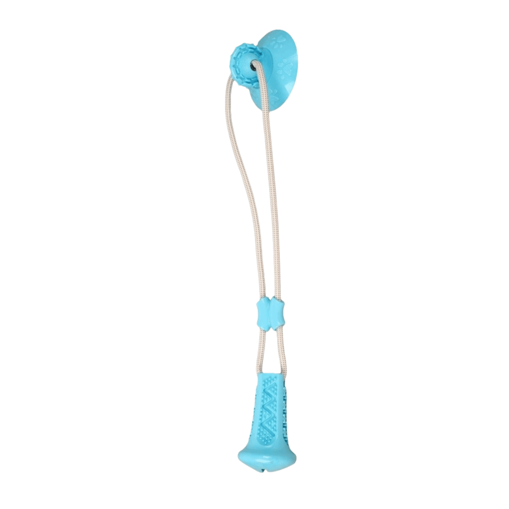 噛みつきに強い犬用吸盤付き弾性フード漏れ防止インタラクティブ - Suction Cup Dog Tug Toy のレビューと価格