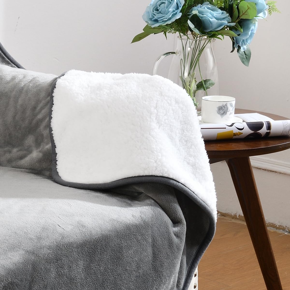 無地ペットブランケット、居心地の良いペット用プラッシュブラン - Pet Beds のレビューと価格