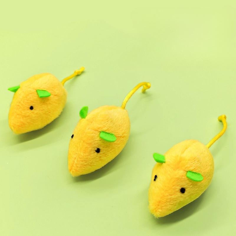5 個猫咀嚼ぬいぐるみマタタビインタラクティブ模造マウス子猫 - Catnip Interactive Plush Mouse のレビューと価格