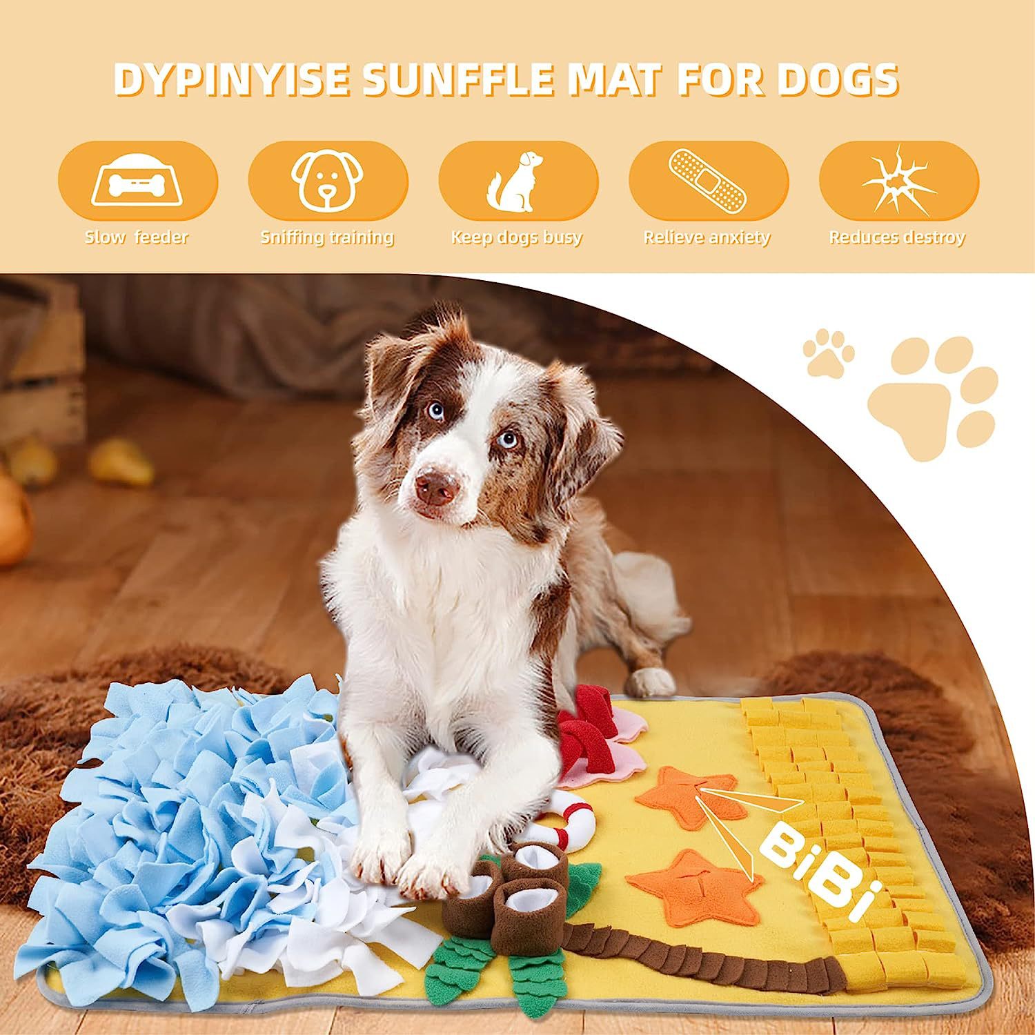 新しいペット嗅覚マット犬のトレーニング隠しフードブランケット - Snuffle Mat For Dogs のレビューと価格