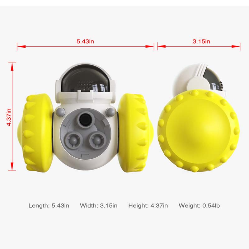 新登場の人気ペット用バランスカー、スローフィーダーおもちゃ、 - Dog Puzzle Feeder Toy のレビューと価格