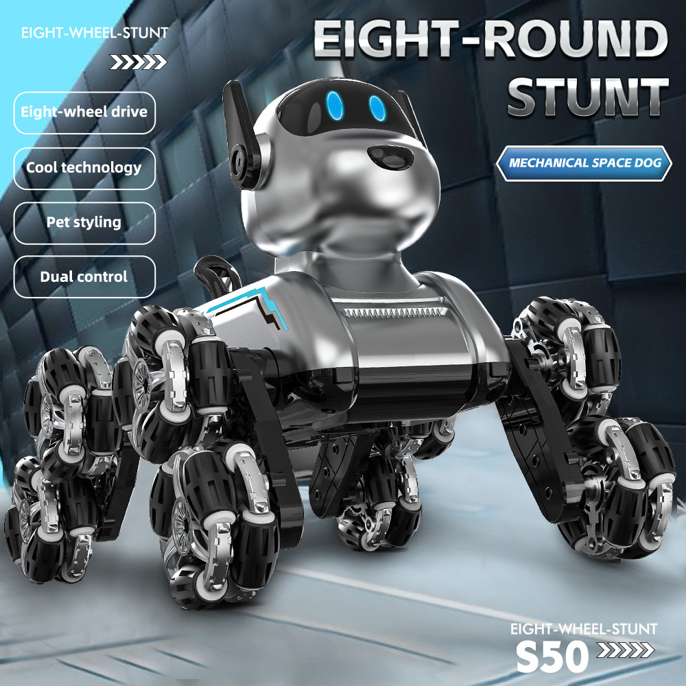 S50 インテリジェントロボット犬 ジェスチャー感知 変形  - Dog Toys のレビューと価格