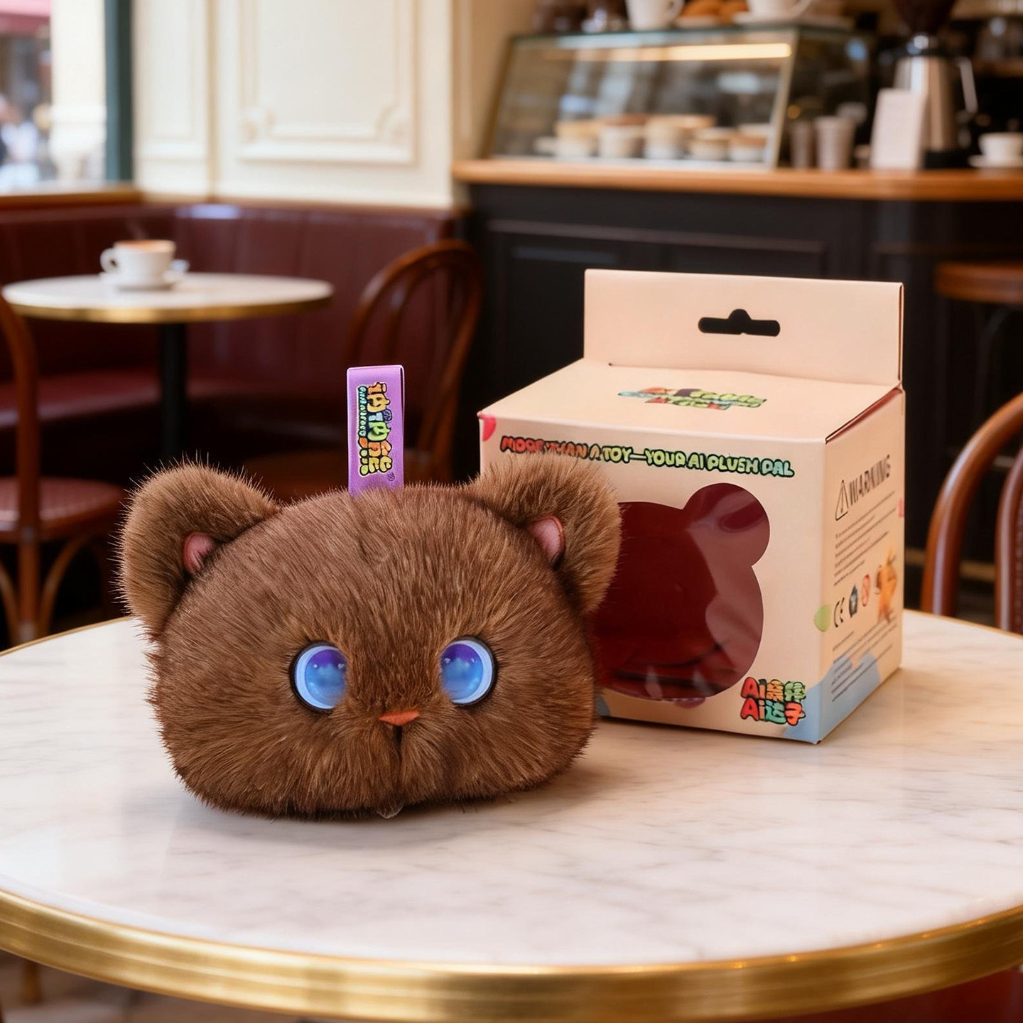 トボットAIぬいぐるみ猫のおもちゃ、インタラクティブな感情的 - Cat Toys のレビューと価格
