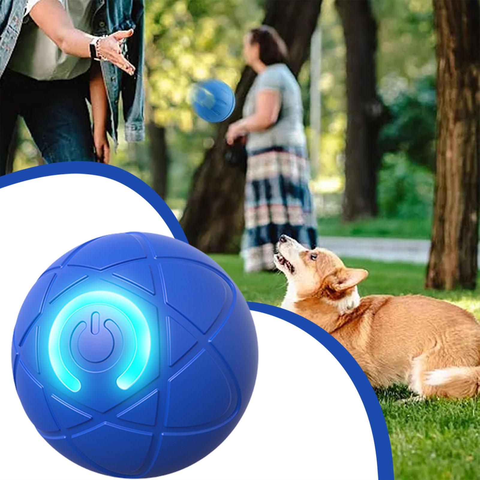 スマートドッグトイボール 電子インタラクティブペットトイ 動 - Automatic Moving Dog Ball のレビューと価格