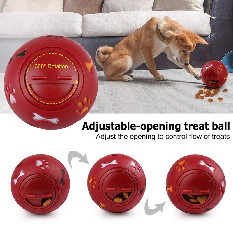 スローフィーダーインタラクティブおもちゃ猫犬用漏れ防止ゴム製 - Dog Puzzle Feeder Toy のレビューと価格