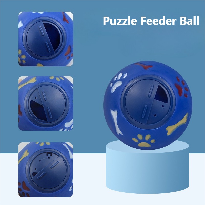 スローフィーダーインタラクティブおもちゃ猫犬用漏れ防止ゴム製 - Dog Puzzle Feeder Toy のレビューと価格