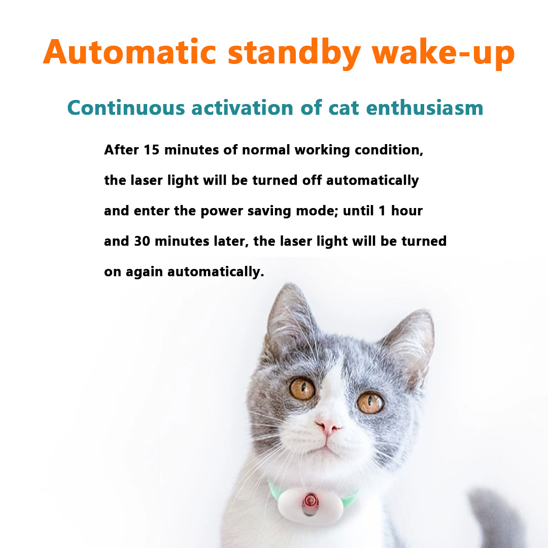 猫用レーザーポインター首輪 - ウェアラブル自動猫レーザーラ - Laser Pointer Cat Toy Automatic のレビューと価格