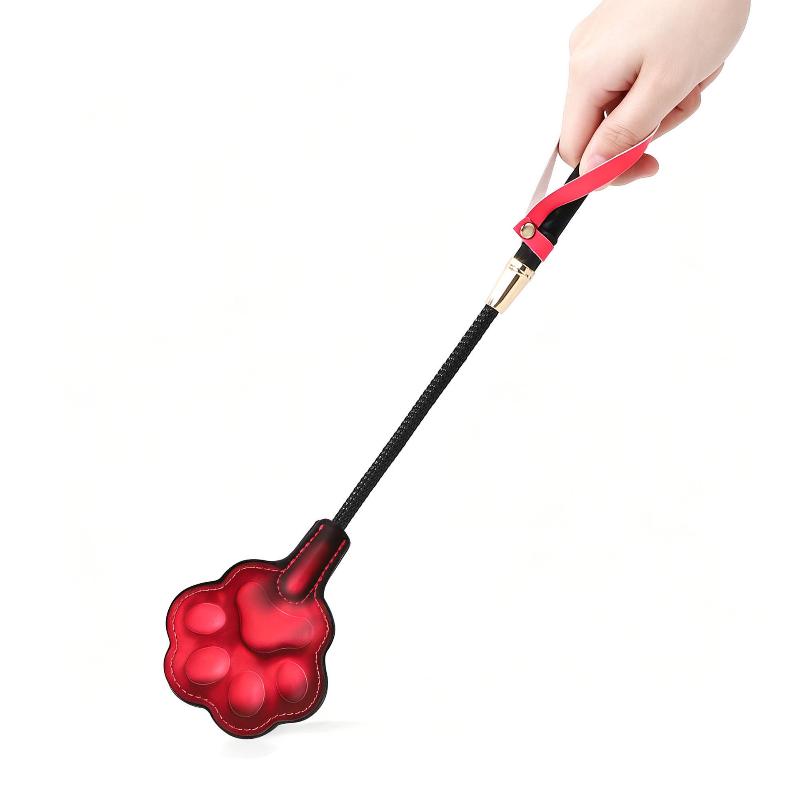 体温に反応して色が変わるレザー製スパンキングパドル、3Dキュ - Cat Toys のレビューと価格