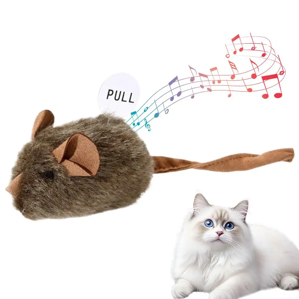 面白いぬいぐるみネズミ猫のおもちゃ、シミュレーションマウス子 - Catnip Interactive Plush Mouse のレビューと価格