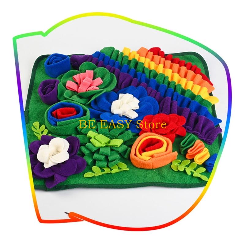 E28F 犬のおやつ調剤スナッフルカラフルな咀嚼パズルのおも - Snuffle Mat For Dogs のレビューと価格