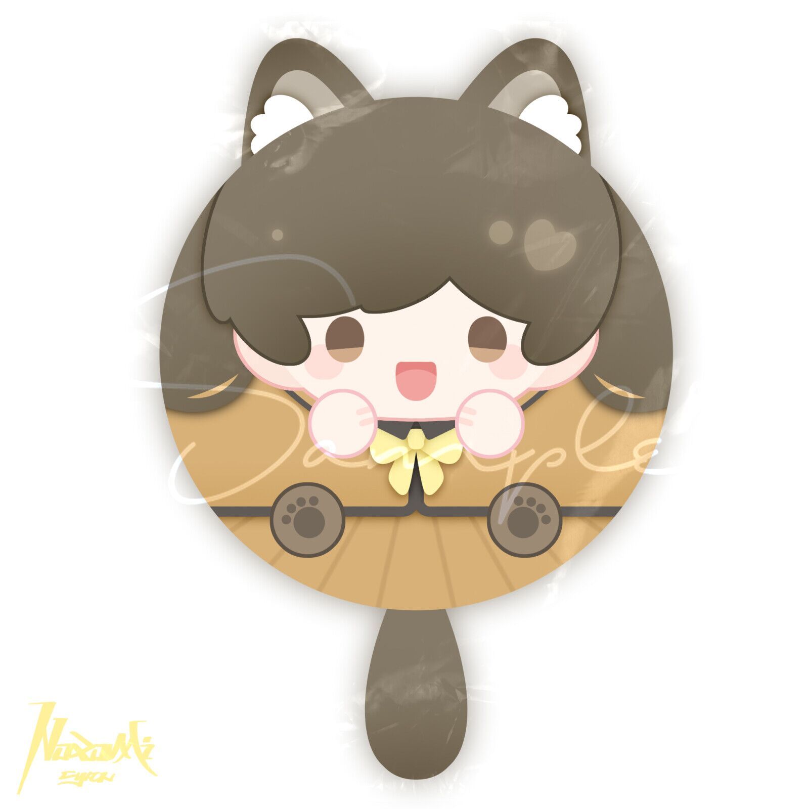 神様キス まもずのん子 猫耳ぬいぐるみモチペンダント 空蝉ア - Cat Toys のレビューと価格