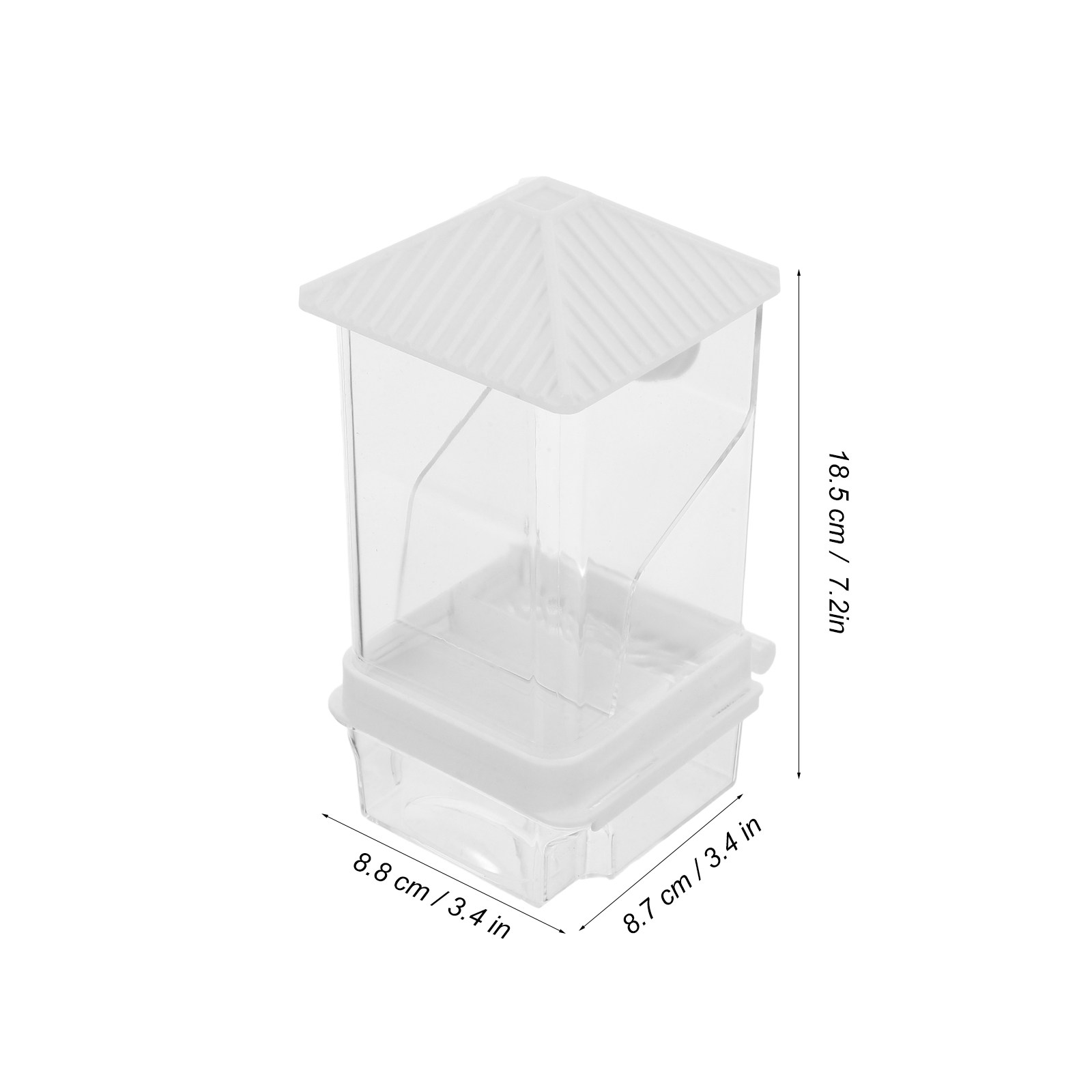 自動バードフィーダー プラスチック製 防滴仕様 オウム用餌皿 - Pet Feeders のレビューと価格