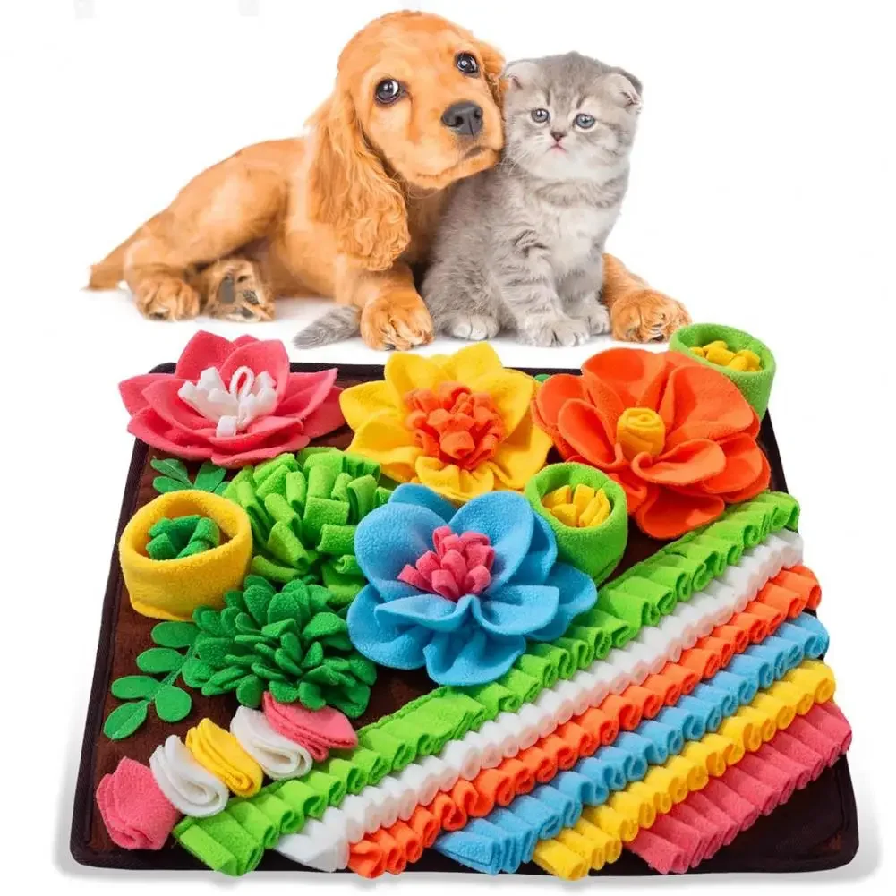 犬用嗅覚トレーニングおもちゃ、犬用捜索救助スナッフルマットパ - Snuffle Mat For Dogs のレビューと価格