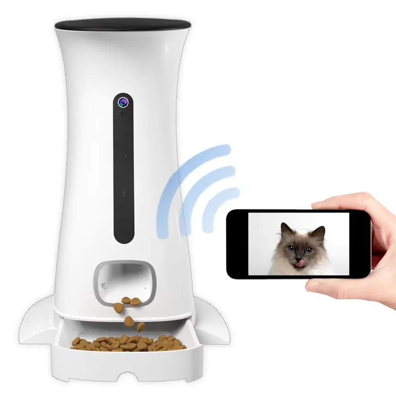 音声とビデオ録画用のWi-Fiペットフィーダーカメラ、And - Pet Feeders のレビューと価格