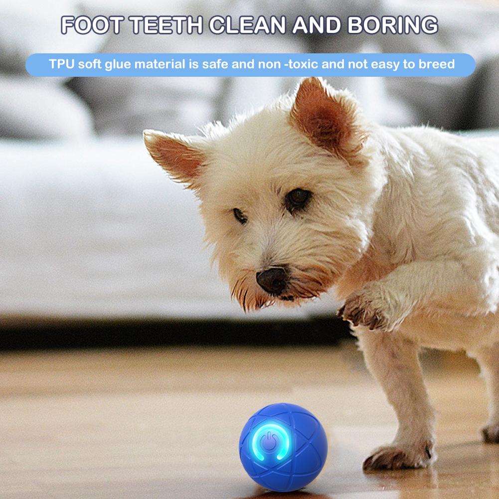 電子インタラクティブペットおもちゃ スマートドッグトイボール - Automatic Moving Dog Ball のレビューと価格