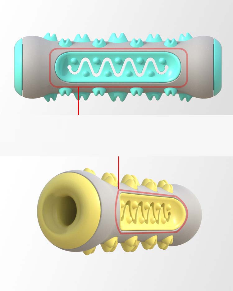 TPR製犬用臼歯スティック、耐久性のある噛み付きおもちゃ、歯 - Teeth Cleaning Dog Chew Bone のレビューと価格